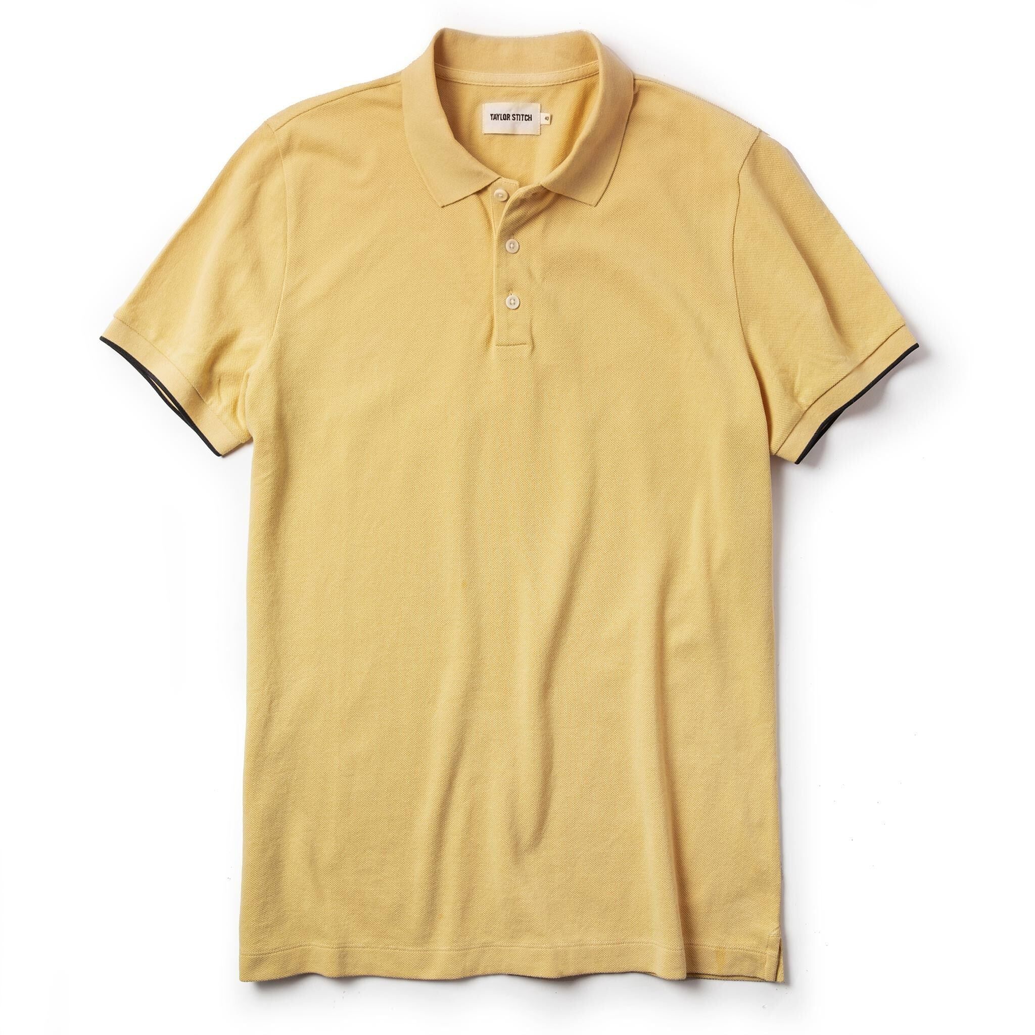 The Pique Polo in Straw