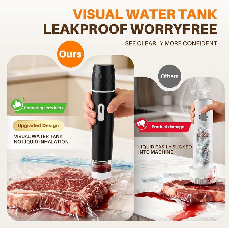 Vekzio Ultra-Powerful Portable Food Vacuum Sealer