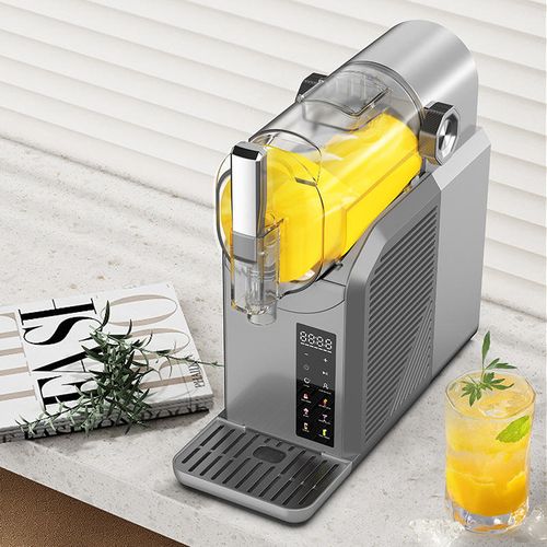 HYR Hot-Selling Small Household Smoothie Machine Fully Auto Cold Drink Slush Maker Ice Cleaning Feature for Snow Melting Source