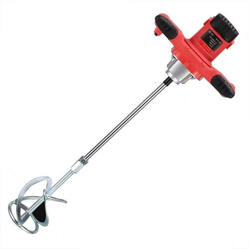Industrial Electric Mixer 6 Speed Adjustable Paint and Cement Putty Powder Mixer