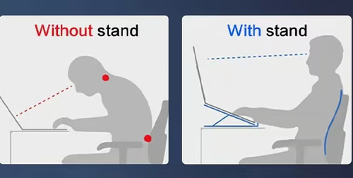 Expansion dock usb desktop laptop holder