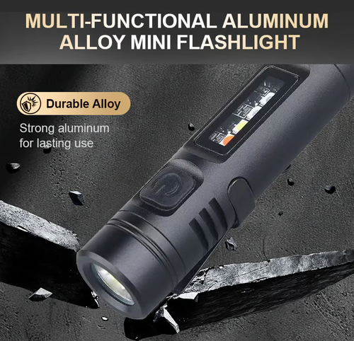 🏆💥Multi-Functional Aluminum Alloy Mini Flashlight