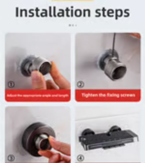 Adjustable Shower Faucet Angle Adapter