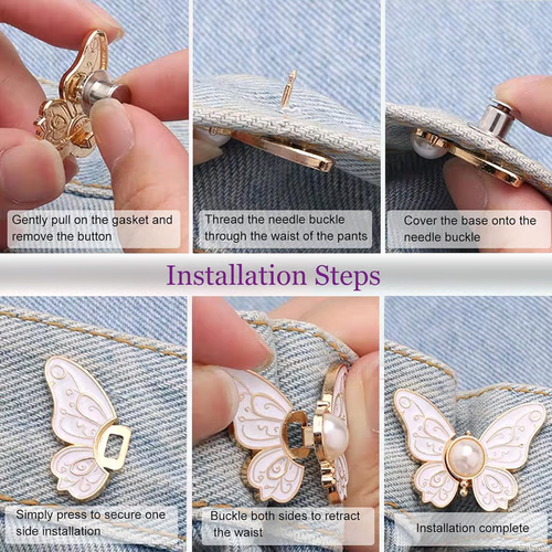 Detachable Butterfly Clips