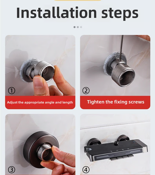 Adjustable Shower Faucet Angle Adapter