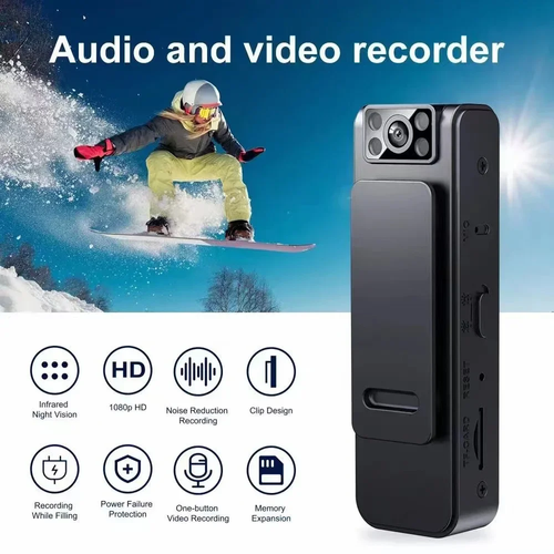 🎥2024 NEW HD 1080P Noise Reduction Camera include 8G Card