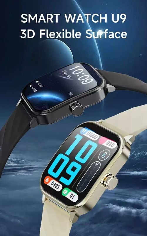 Outdoor sports multi-function health monitoring ultra-thin Bluetooth call music smart watch
