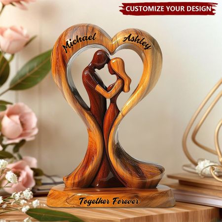 Sie und ich wir haben diese - personalisierte Paar Acryl Plaque