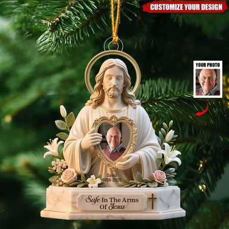 Gedenken im Himmel – Personalisierter Acryl-Gedenkanhänger