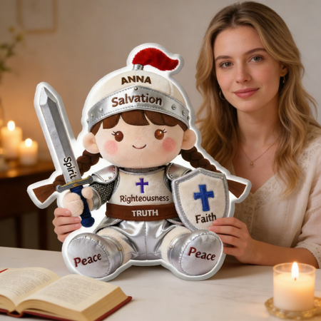 Personal isierte Geschenke für christliche Ritter geformte Kissen