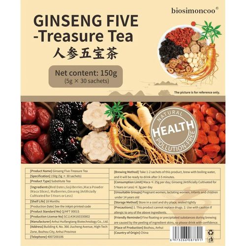 Ginseng Five Treasure Herbal Tea