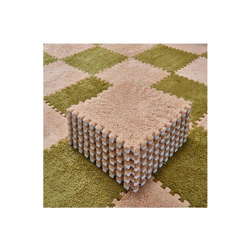 Modern Large Square Puzzle Fluffy Foam Floor Mat Tatami Style Household Carpet for Bedrooms Cars & Outdoor Spaces Prayer Carpet