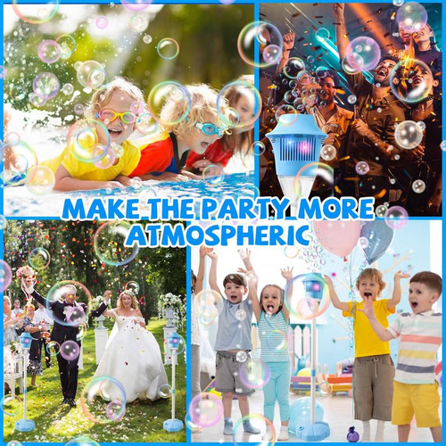 ✨🔥Bubble Maker for Kids – Adjustable Height Stand