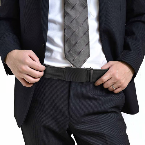 🔥Early Father's Day Leather Ratchet Belt With Adjustable Buckle