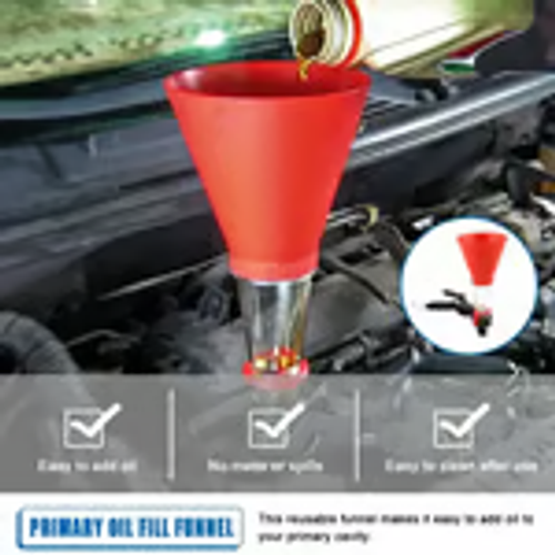 Universal Engine Oil Filling Funnel Set