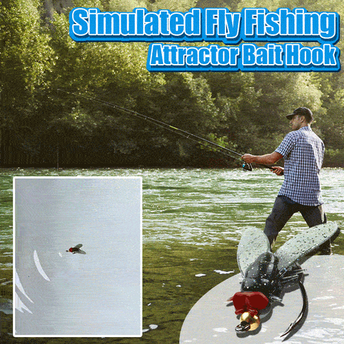 🔥Simulated Flies Fishing Attractor Bait Hook