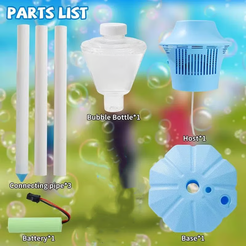 ✨🔥Bubble Maker for Kids – Adjustable Height Stand