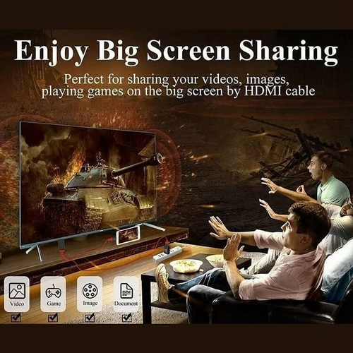 1080P No Lagging HDMI TV Cable No network required for screen casting