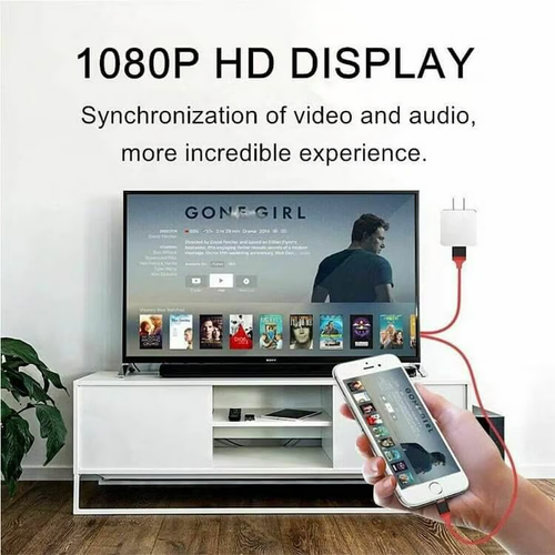 1080P No Lagging HDMI TV Cable No network required for screen casting