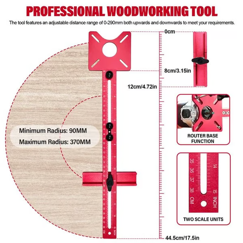 🔥4 in 1 Router Milling Groove Bracket Advantages