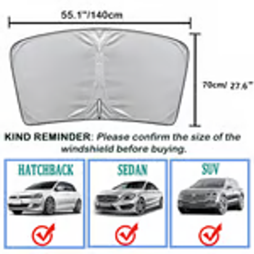 Car Windshield Sun Shade Cover