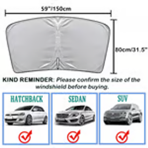 Car Windshield Sun Shade Cover