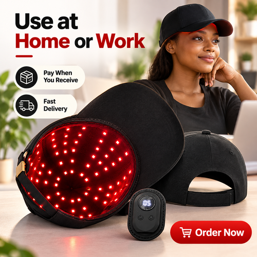 Red Light Hair Growth Cap 96 LEDs Wireless Scalp Care Device