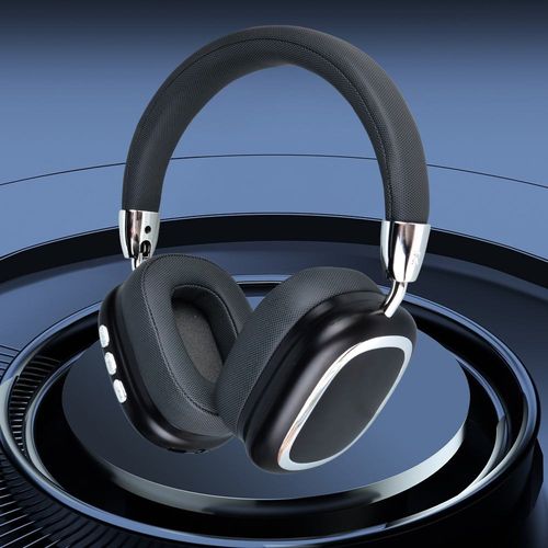 Novo B35 Metal Headworn BT 5.3 Headset Hifi Stereo Super Bass Sem Fio Tipo-C Carregamento Telescópico Dobrável Fones De Ouvido