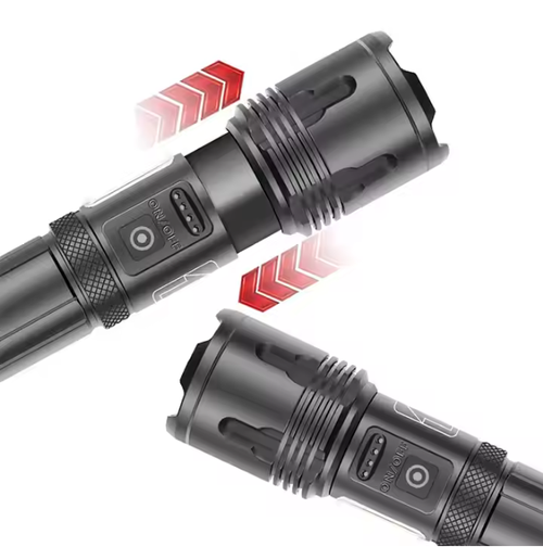 Tactical Tason Lampe 1200 Lumen COB Focus Torch Night Hunting XHP99 Rechargeable Flashlight
