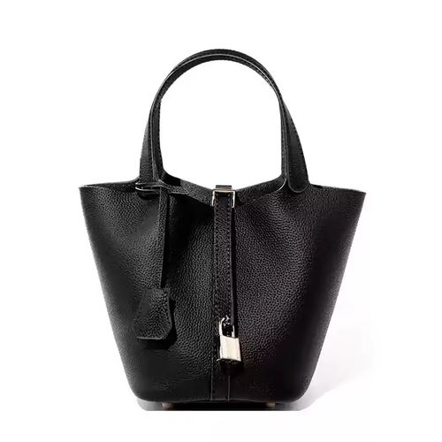 Novo modelo de cesta de chaleira de água feminina em couro, mochila de design criativo e de alta qualidade para ser segurada à mão