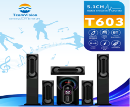 5.1inch Colunas de sistema de cinema em casa