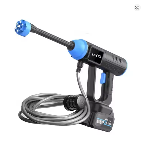 Kit de ferramentas para pistola de lavagem de automóveis portátil de alta pressão com carregamento sem fios