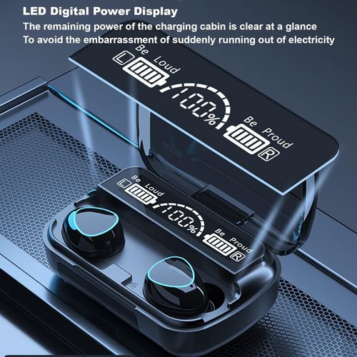 In-ear headphones with a built-in power bank