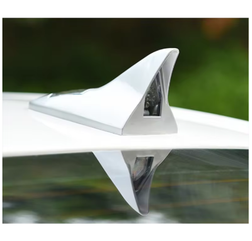 STONEGO Car decorative lights solar shark fin antenna roof tail modified lights rear-end LED flash lights