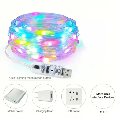 🔥🔥DIY Festive Ambient Light 🎄Easily Create your own Christmas Light Show 🎄Decorated with these, dazzle the audience, choir and passersby with 300 light shows.