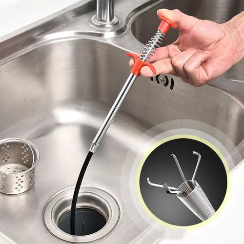 Flexible Four-Claw Drain Cleaner & Grabber Tool | 90cm Long