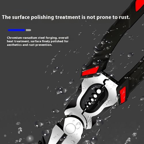 Professional Dual Structure Stripping Pliers Tools Industrial Anti-Fatigue Handle & Craft Pliers Wire Stripper for Electrical Equipment