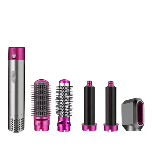5 IN 1 Hair Dryer Brush Hot Comb Air Volumizer Curler Straightener