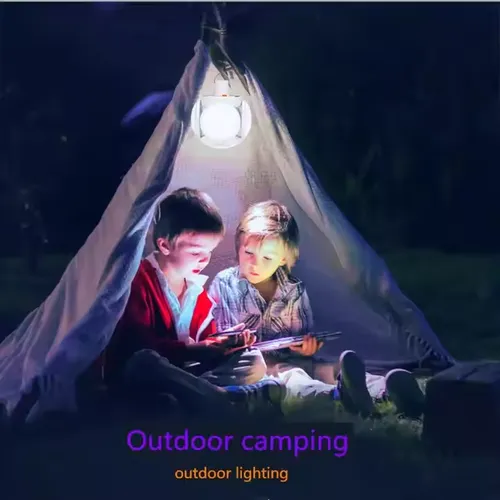 Solar Charging Camping Light Multifunctional Portable Rechargeable Pold Light