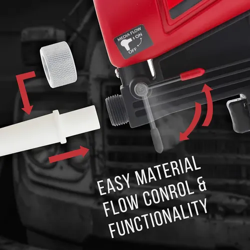 🔥✨Portable Pneumatic Sandblasting Gun Strip paint, remove rust, clean metal, or etch glass like a pro with this high-performance sandblaster gun. Ideal for auto restoration, woodworking, industrial maintenance, and more!