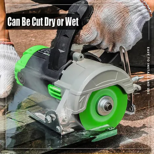 GLASS CUTTING DISC Precise and Fast Cutting: The ultra-thin blade ensures accurate, fast cuts, cut Everything in Seconds cuts. Whether the cutting material is slate, marble, ceramic tiles, or ceramics, you can easily cut, polish, and chamfer to complete the work perfectly