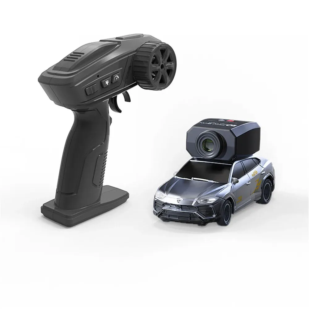 1:64 Scale FPV RC Drift Car with Camera – App-Controlled First-Person View Electric Toy