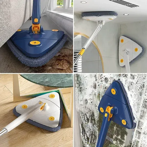 Trapeador Triangular Autoescurrible 360°