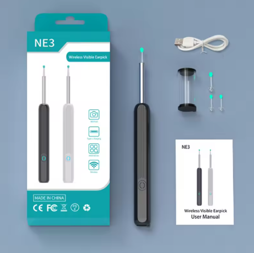 Visual Ear Pick Wireless Cleaning Endoscope HD Ear Pick  Children's ear scoop, ear scoop, wireless cleaning endoscope, high-definition ear picking