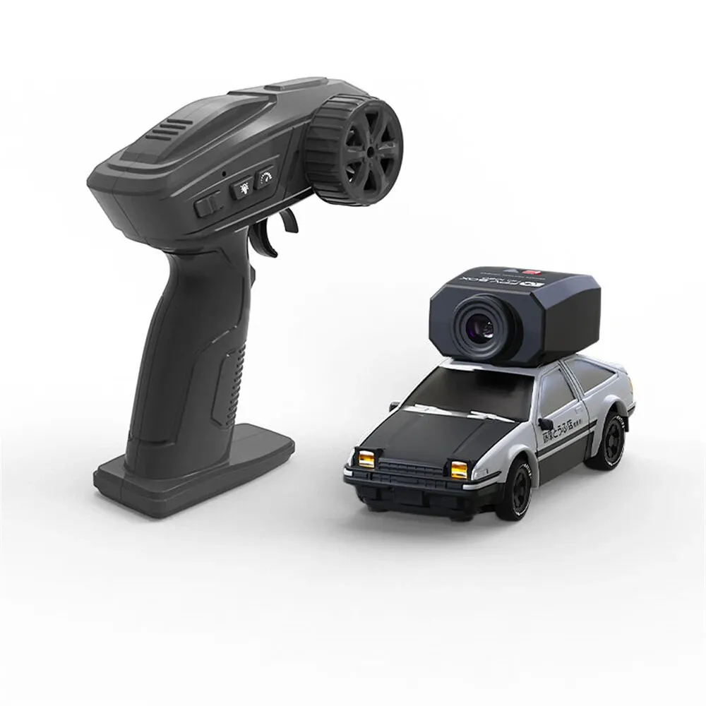 1:64 Scale FPV RC Drift Car with Camera – App-Controlled First-Person View Electric Toy