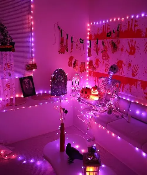 🔥🔥DIY Festive Ambient Light 🎄Easily Create your own Christmas Light Show 🎄Decorated with these, dazzle the audience, choir and passersby with 300 light shows.