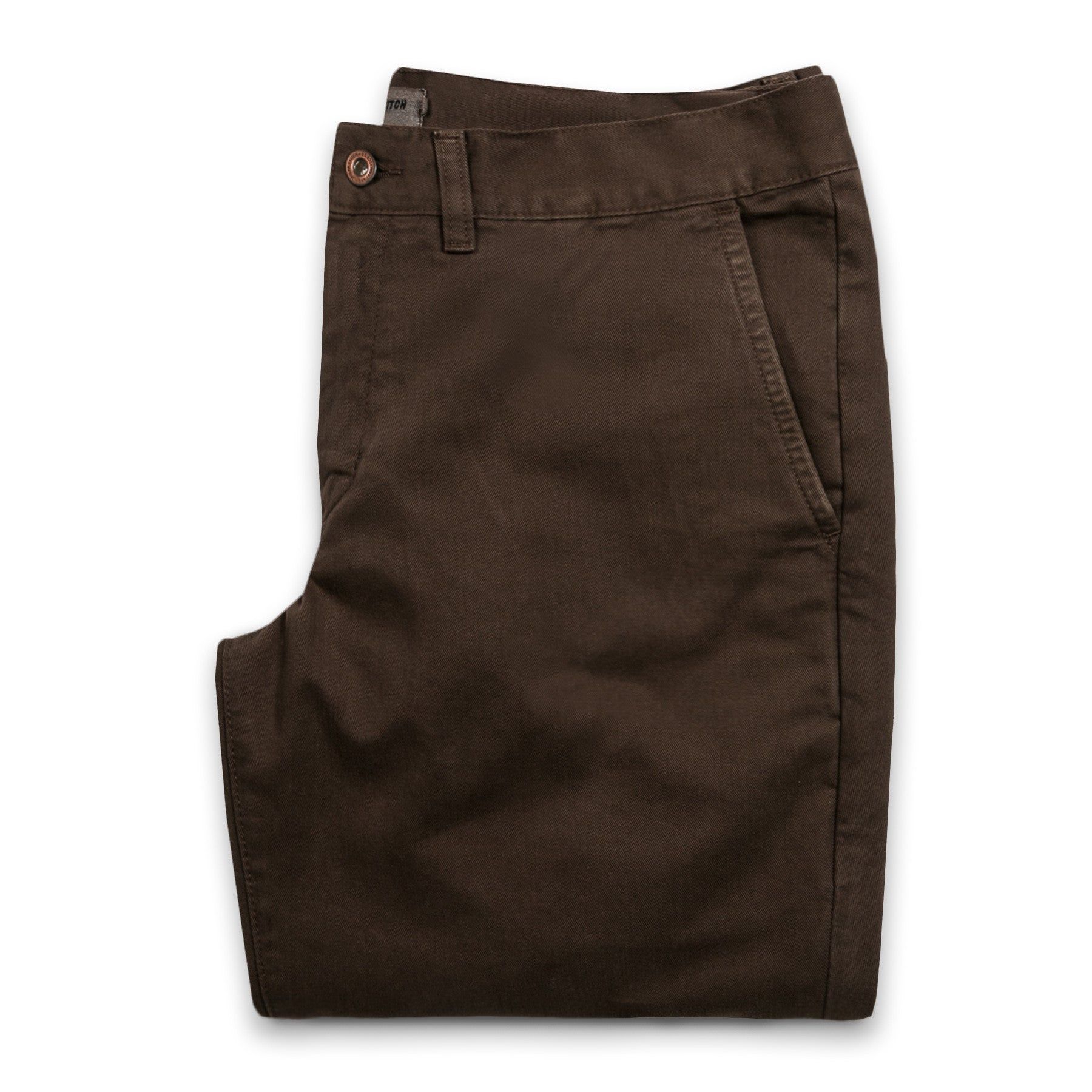 Roevn Slim Chino in Chocolate