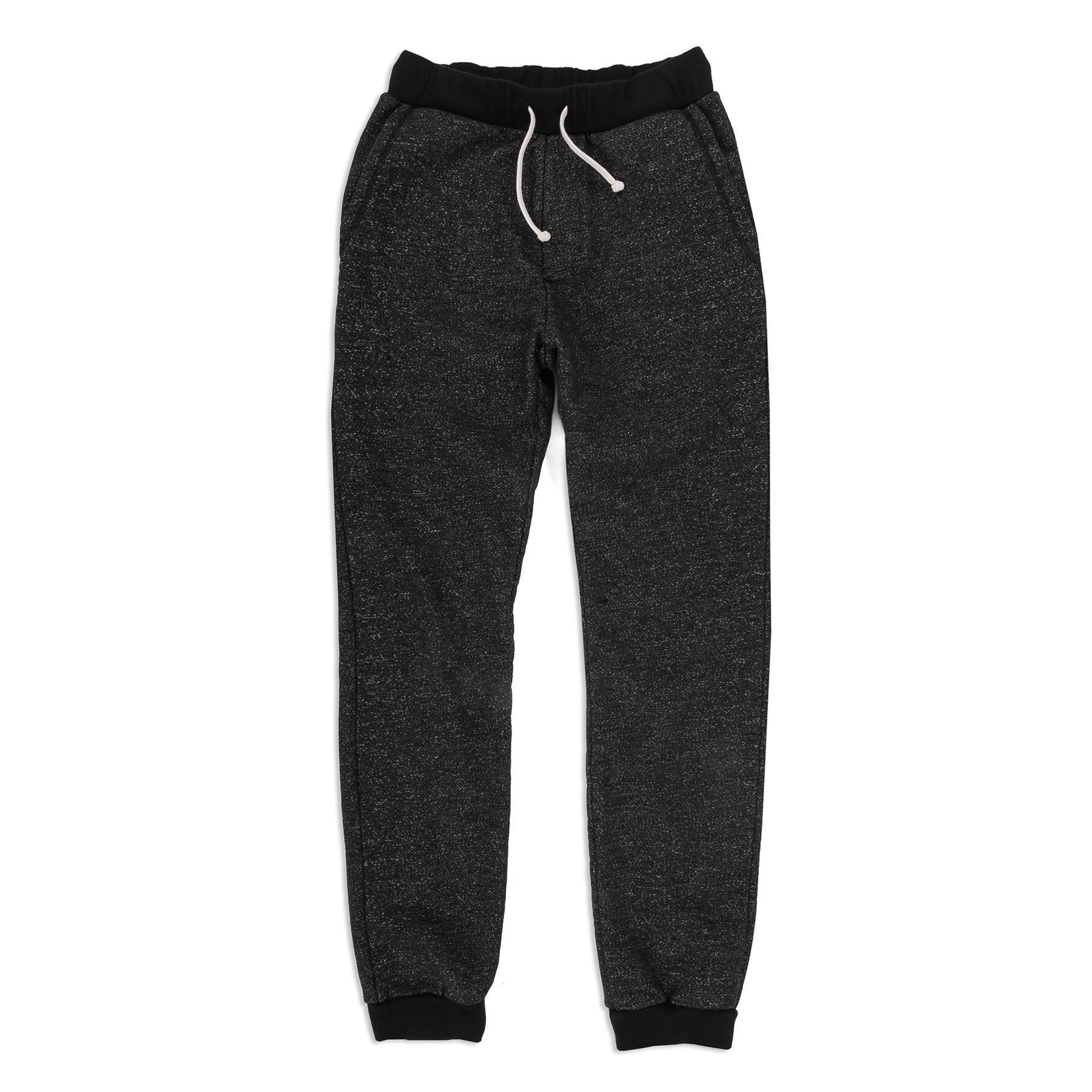 Roevn Men's Apres Sweatpant in Salt and Pepper Fleece