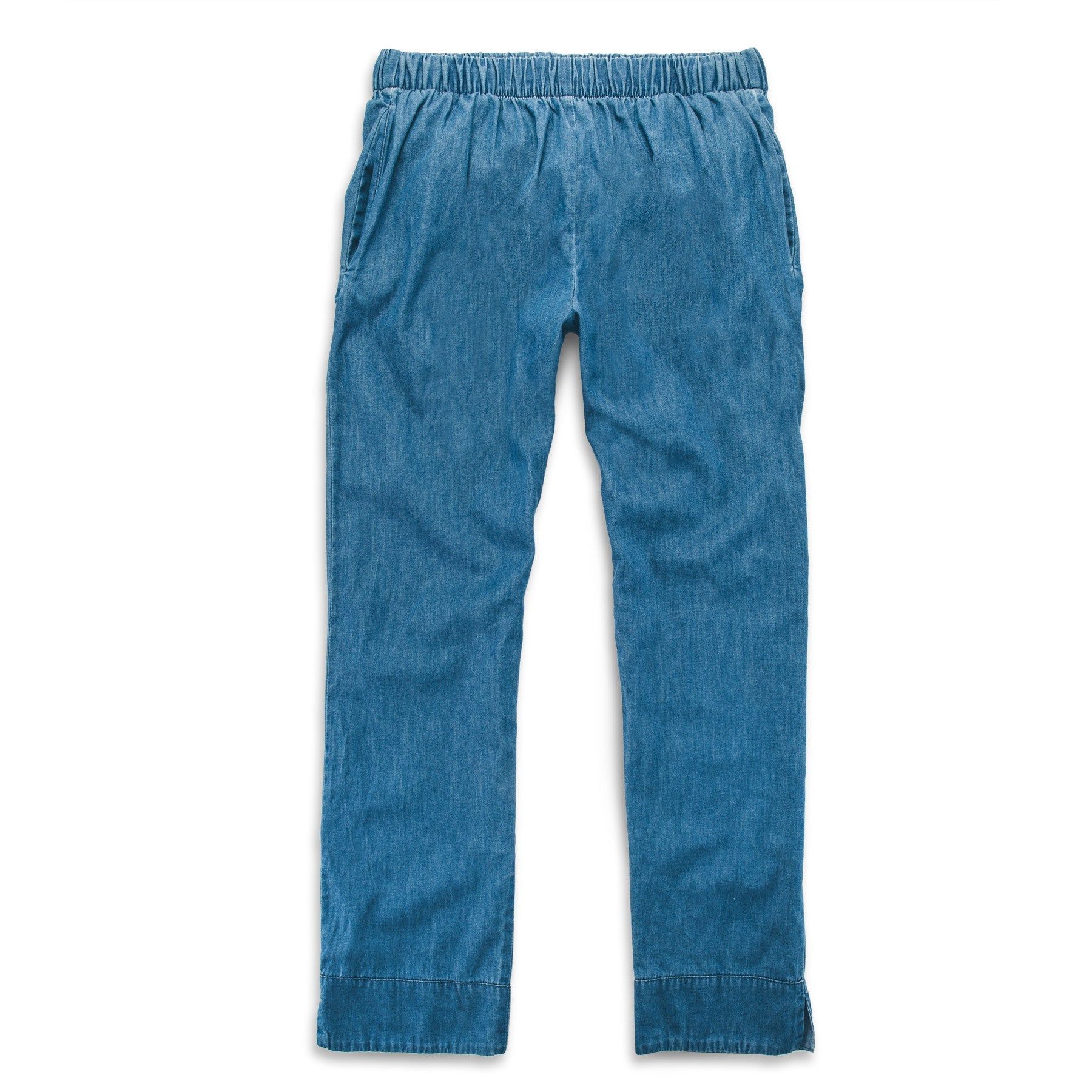 Roevn Isla Pant in Sun Bleached Denim