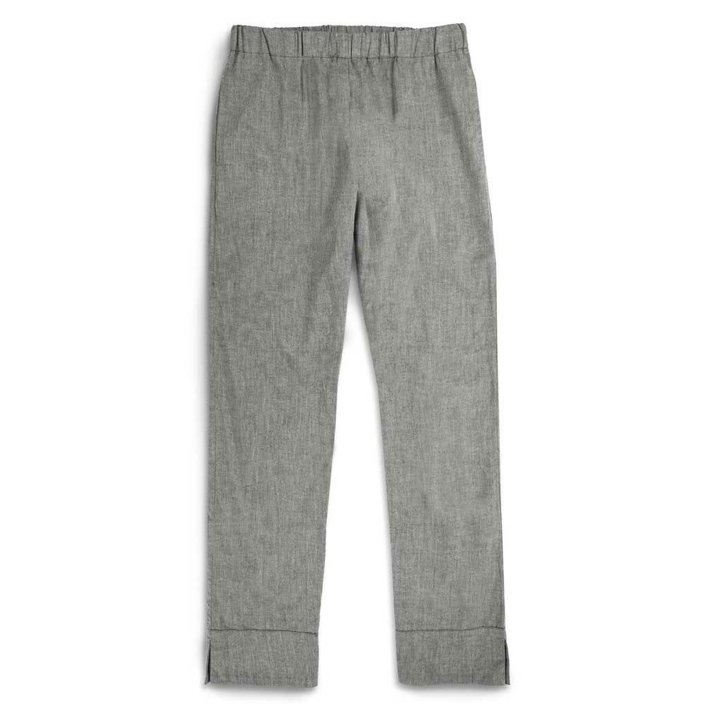 Roevn Isla Pant in Charcoal Cotton